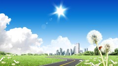 Fantasy nature drawings