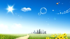 Fantasy nature drawings