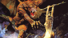 Fantasy paintings demons Frank