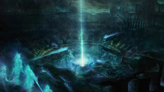 Fantasy ruins ghosts magic