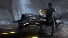 Fantasy science fiction artwork