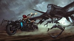 Fantasy science fiction artwork
