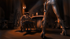 Fantasy Sexy mantisnk cowgirl