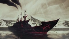 Fantasy ships fantasy art