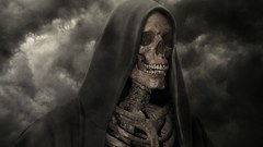 Fantasy skull skeletal dark