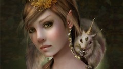 Fantasy squirrels faces