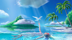 Fantasy sunlight iceland Kagaya