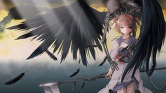 Fantasy touhou onozuka komachi video games fantasy art