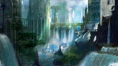 Fantasy Trees lights shadows