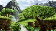Fantasy Trees science fiction artwork digital art