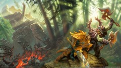 Fantasy warcraft artwork video games fantasy art