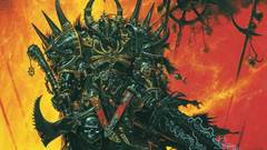 Fantasy warhammer knight chaos