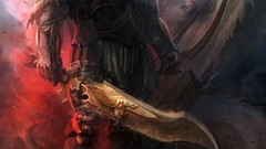 Fantasy weapons wings armor Warriors Swords drawings artwork 