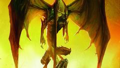 Fantasy wings Dragons magic:
