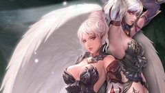 Fantasy wings illustrations lineage