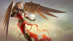 Fantasy wings iron Timeline Cover artwork fantasy art