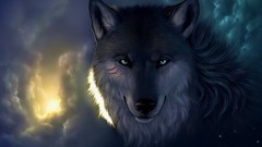 Fantasy Wolves fantasy art