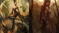 Fantasy woman artwork