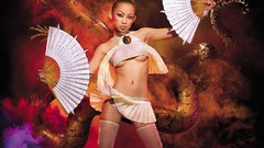 Fantasy woman digital art montage