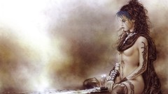 Fantasy woman luis royo