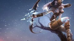 Fantasy work colors hunter bows league artwork Archers