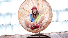 Fashion Actress asians stills brunettes models photo shoot 