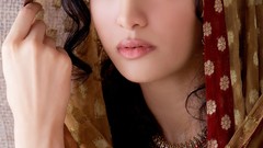 Fashion Actress models photo shoot indian girls saree Adah 