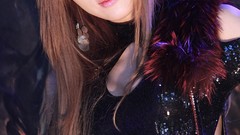 Fashion Actress queen asians models photo shoot black dress 