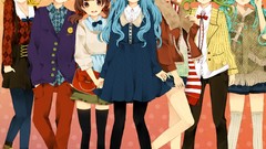 Fashion hatsune miku vocaloid megurine luka kagamine len 