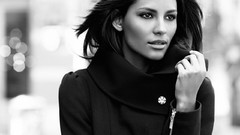 Fashion monochrome greyscale Emanuela