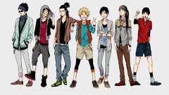 Fashion sai inuzuka kiba aburame shino rock lee uzumaki naruto 