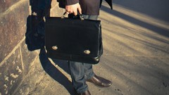 Fashion shadows briefcase