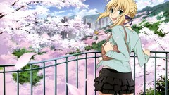 Fate series blondes Mountains