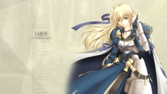 Fate Stay night saber