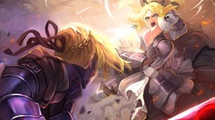 Fate stay night saber lily fate series Saber Alter Fate 