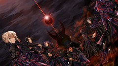 Fate zero gilgamesh fate series Saber Alter Lancer (Fate/Zero) 