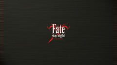 Fatestaynight logo Manga Anime