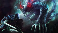 Father Abyss fan art dark souls artwork video games fantasy art