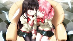 Feathers school uniforms mahou shoujo madoka magica seifuku 