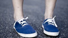 Feet asphalt Shoes body parts