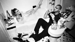 Feet grayscale Maryna Linchuk