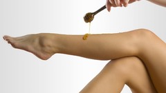 Feet honey legs barefoot creamy