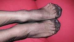 Feet stockings fetish