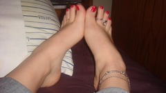 Feet toe rings ankle