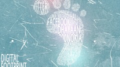 Feet Typography Print footprint digital art Quotes