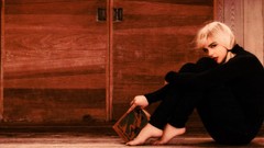 Feet woman Celebrity sitting Actress chloe moretz short hair