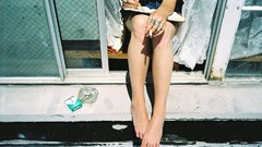 Feet woman Cigarettes models