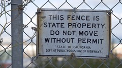 Fences signs Marcin Wichary
