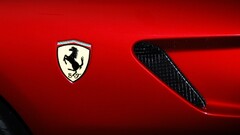 Ferrari 599 Ferrari red cars logo vehicle