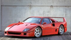 ferrari f40 red cars vehicle Car pop-up headlights Ferrari